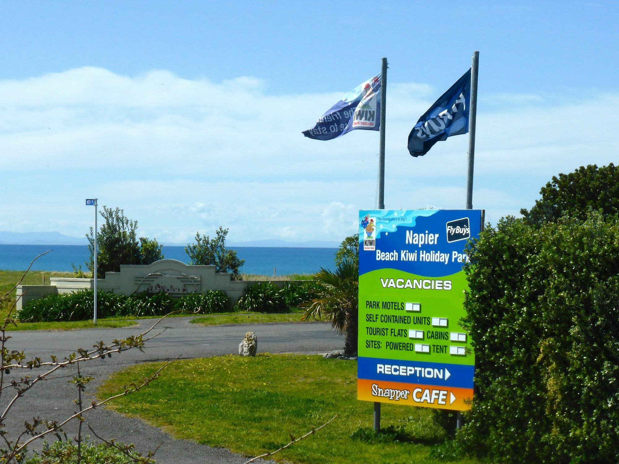 Napier Beach Top 10 Holiday Park & Motels Buitenkant foto